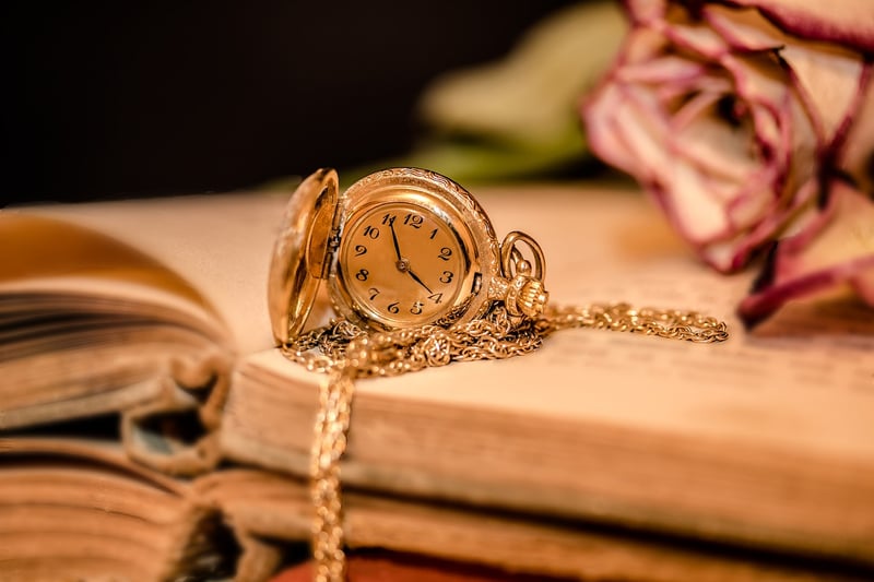 Clock indicating time