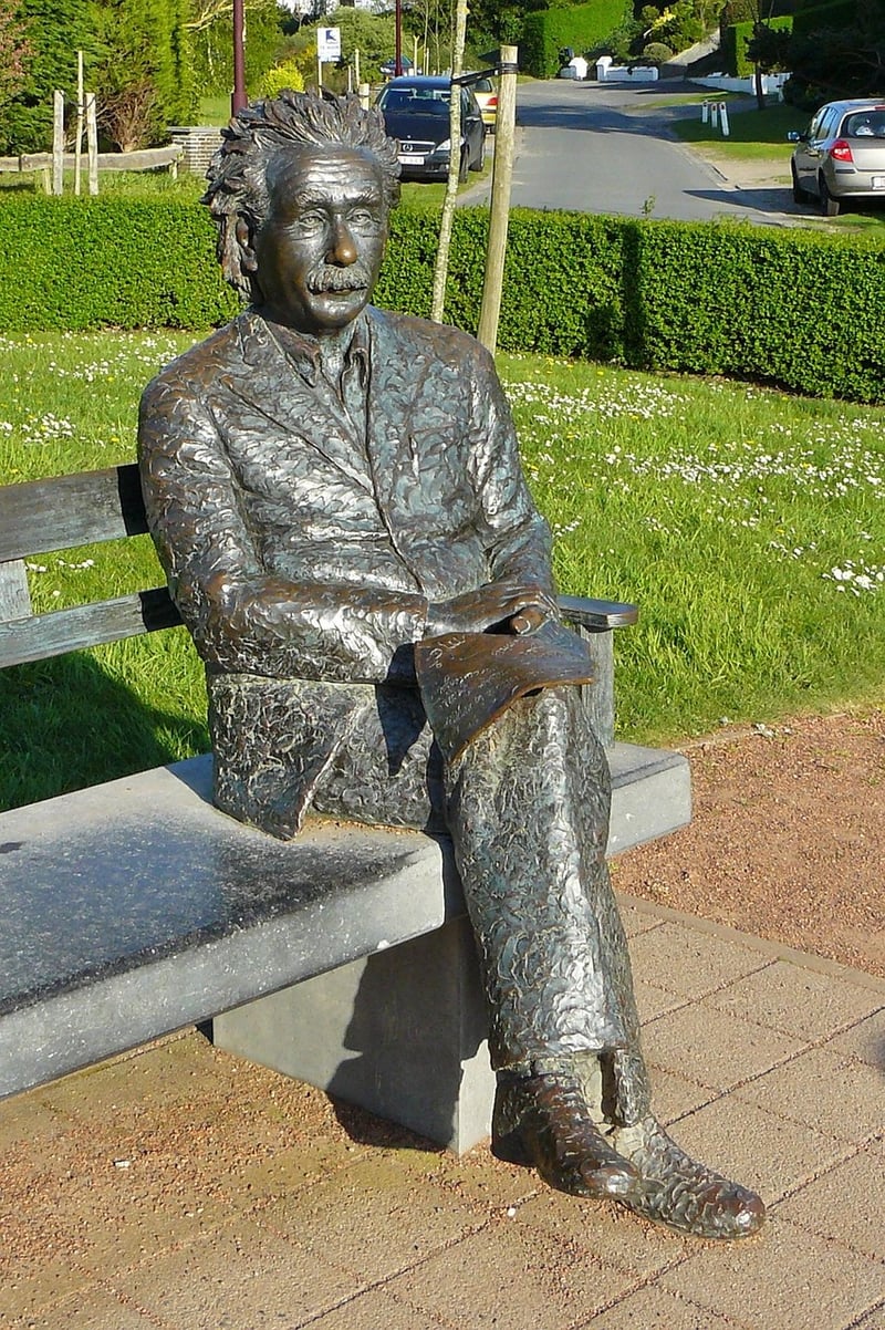 Albert Einstein portrait