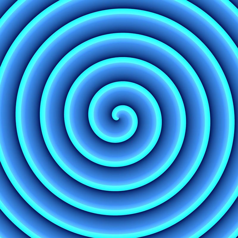Spiral vortex representing quantum time